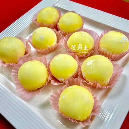 芒果雪天使(精緻蛋糕點心10入/盒) 甜點 年菜 下午茶【陸霸王】