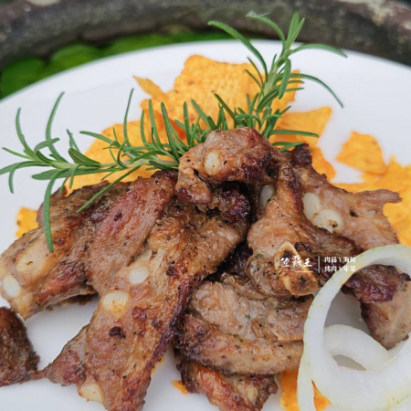  【陸霸王】巴比Q風味豬小排500G/盒_ 團購組2送1 8送5 岩燒/迷迭香/紐澳良/醬燒 任選 美安大會