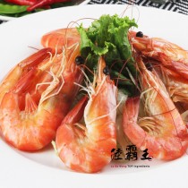 ☆熟白蝦 超級大白蝦 ☆1.2kg  煮熟白蝦 年菜 圍爐 31~35隻【陸霸王】