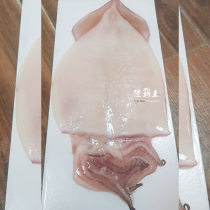 薄鹽魷魚一夜干 淨重450-500g/包 1-2隻【 陸霸王】