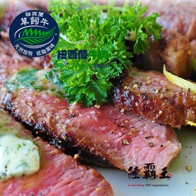 <美安大會> ☆沙嗲草飼沙朗牛400G☆ (2~4片)烤肉 牛肉 牛排熱銷 新品回饋價 【 陸霸王】